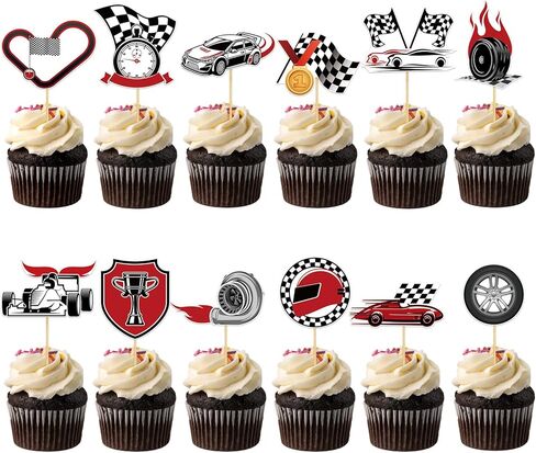 48 PCS Football Cupcake Toppers Rugby Ball Cupcake Toppers Football Touchdown Player Player Decorations for Rugby Sports Thief Party Baby Shower Party Supplies in Kuwait