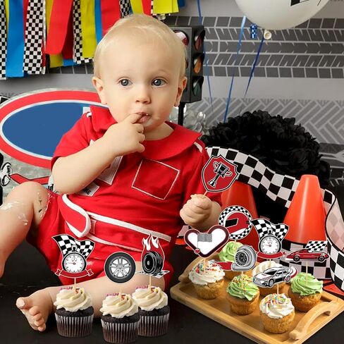 48 PCS Football Cupcake Toppers Rugby Ball Cupcake Toppers Football Touchdown Player Player Decorations for Rugby Sports Thief Party Baby Shower Party Supplies in Kuwait