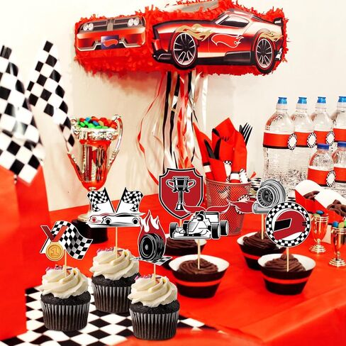 48 PCS Football Cupcake Toppers Rugby Ball Cupcake Toppers Football Touchdown Player Player Decorations for Rugby Sports Thief Party Baby Shower Party Supplies in Kuwait