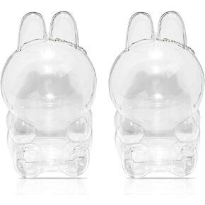 2 علبة حماية حزمة لأشكال La Bu Bu 6.68in و 6.1in ، مربع عرض واضح مع حزام ، ومكافحة الغبار ومضاد للقوائم-مثالية للجلوس والوحش المتبادل in Kuwait