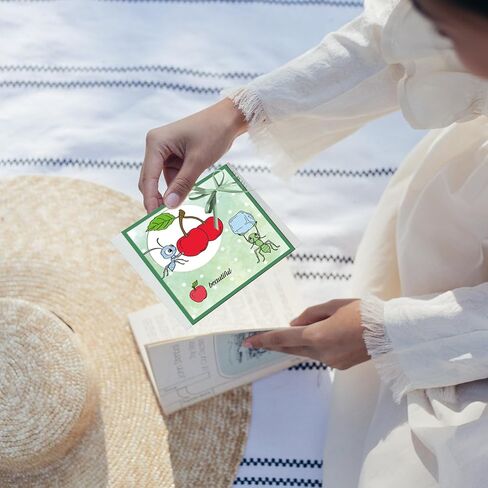 Globleland Otter و Mini Fish Clear Stamps للبطاقات التي تصنع حيوانات ختم واضحة للحيوانات ، طوابع شفافة ل DIY Scrapbooking Photo Abrum Journal Home Decoration in Kuwait