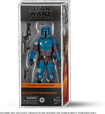EVORETRO Action Figure Display Case Protector Compatible with Star Wars, Marvel Legends, GI-Joe 3.75 in Carded Action Figures, Anti-UV Thick Durable Clear Acrylic Box, Lasts for Years to Come - 2 Pack in Saudi Arabia