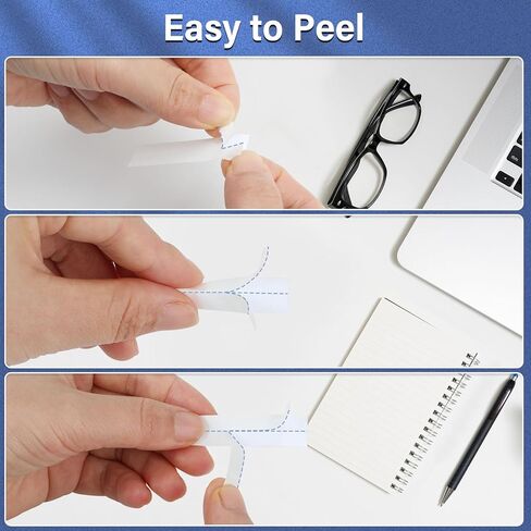 5 Pack Compatible with Dymo Letratag Refills 91200 91330 10697 S0721510 Label Maker Tape White Paper 1/2" x 13' Label Refills Work for Dymo Letra Tag LT-100H LT-100T Plus 200B QX50 XR XM 2000 in Kuwait