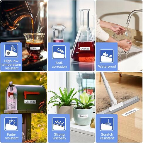 5 Pack Compatible with Dymo Letratag Refills 91200 91330 10697 S0721510 Label Maker Tape White Paper 1/2" x 13' Label Refills Work for Dymo Letra Tag LT-100H LT-100T Plus 200B QX50 XR XM 2000 in Kuwait