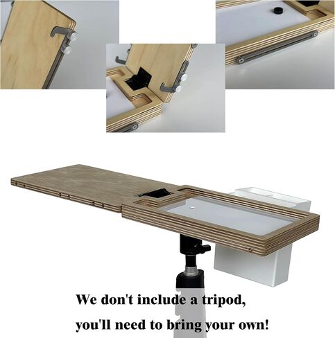 Tabletop Easel Box with Watercolor Palette Empty, Portable Travel Easel for Painting with Storage, Multifunctional Wooden Watercolor Easel Case Plein Air Painting for Adults Artists in Saudi Arabia