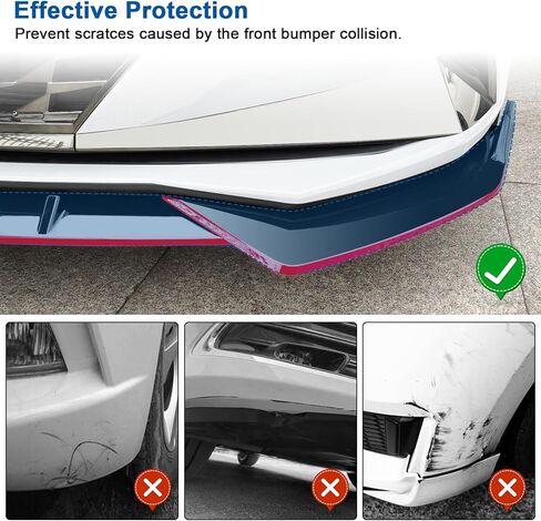 Rear Bumper Diffuser Compatible with Hyundai Elantra 2021-2023 4 Door Sedan Glossy Black Rear Diffuser Lip W/LED Brake Light in Kuwait