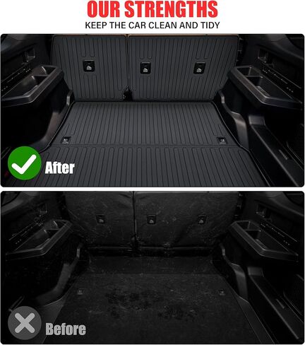 Floor Mats & Trunk Mat for 2025 Toyota Camry All Weather TPE Protection Floor Liners Full Set with Cargo Liner for 2025 Toyota Camry Accessories in Saudi Arabia