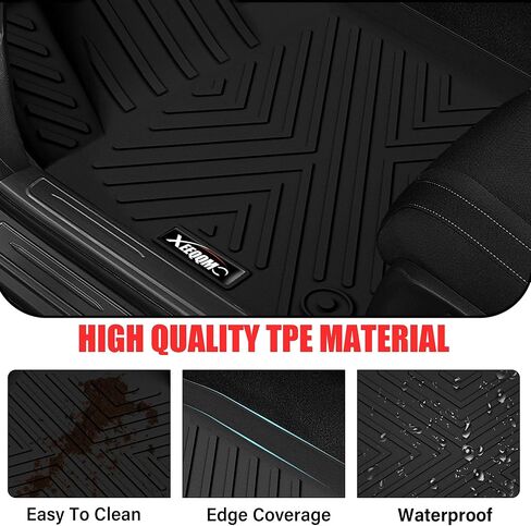 Floor Mats & Trunk Mat for 2025 Toyota Camry All Weather TPE Protection Floor Liners Full Set with Cargo Liner for 2025 Toyota Camry Accessories in Saudi Arabia
