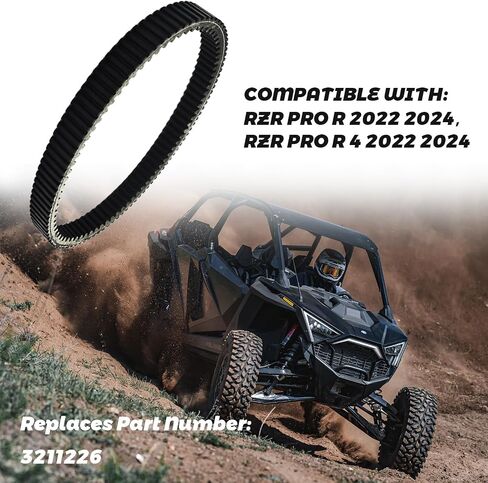 Drive Belt 3211180 Heavy Duty Compatible with Polaris Ranger 900 1000 XP XP4 3211196 3211148 3211142 3211149 3211172 in Saudi Arabia