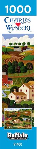 Buffalo Games - Charles Wysocki - Hound of The Baskervilles - 1000 Piece Jigsaw Puzzle for Adults -Challenging Puzzle Perfect for Game Nights - Finished Size is 26.75 x 19.75 in Saudi Arabia