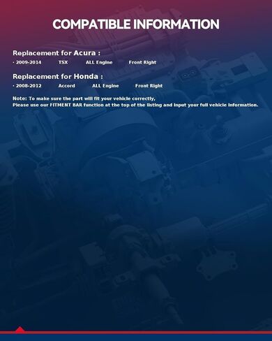 KAX 2PCS Front Steering Knuckle & Wheel Bearing Hub Assembly Fit for Accord 2008-2012, TSX 2009-2014, Passenger and Driver Side Replaces 698-447 698-446 in Saudi Arabia