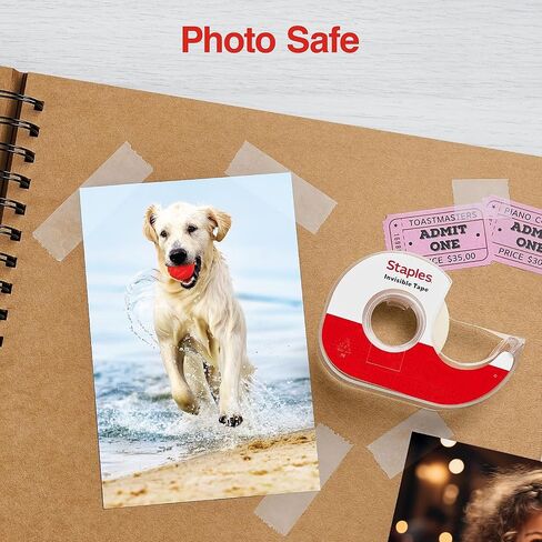 Staples 483534 Caddies Invisible Tape 3/4 بوصة × 11.1 ياردة 4/حزمة (52384-P4D) in Saudi Arabia