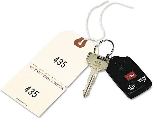 Avery 18670 علامات Auto Park المكررة ، 1-500 ، 4 3/4 × 2 3/8 ، مانيلا (صندوق 500) in Saudi Arabia