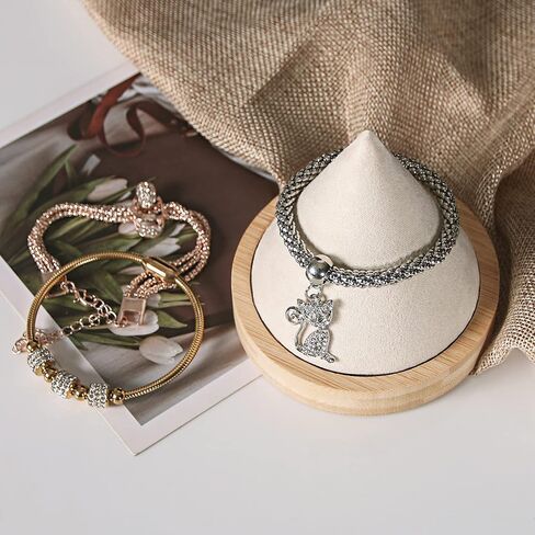 Bracelet Holder Cone Bracelet Display Stand for Show Selling (White) in Kuwait