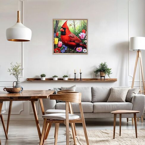 مجموعات الطلاء Airdea Diamond Art للبالغين المبتدئين 5D DIY مجموعات فن الجوهرة لديكور الجدار المنزلي 12x16in ، الصبي والجرو ، تدريبات كاملة in Kuwait