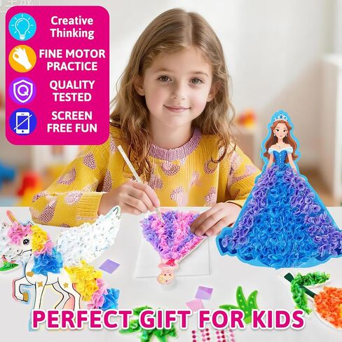 Agentlan Art & Craft Activity ، مجموعة كوكب بوكيت بوكيه ، ومجموعات فنية ممتعة وسهلة للأطفال ، وأنشطة الأطفال في حديقة DIY ، والهدايا للفتيات والفتيان 3 4 5 6 7 8 9 in Kuwait