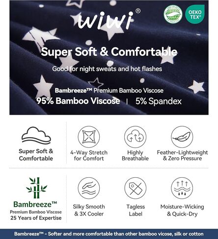 WiWi Viscose from Bamboo Nightgowns for Women Summer Tank Pajama Gowns Sleeveless Sleep Shirts S-XXL in Kuwait