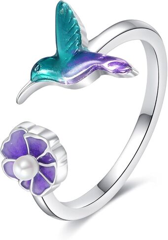 Sun Moon Fidget Ring Sun Moon Texiety تململ للرجال نساء in Saudi Arabia