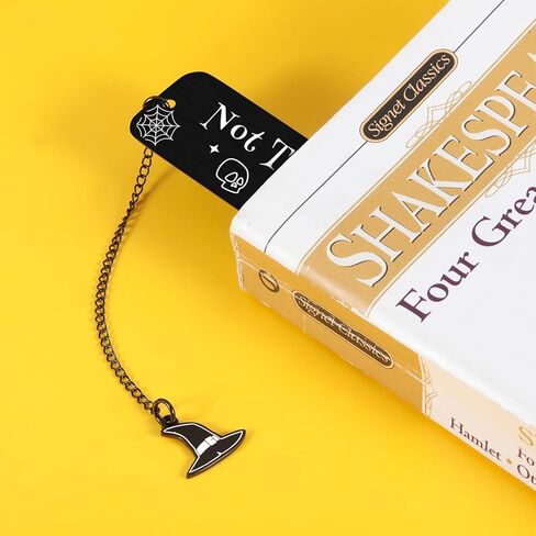 Horror Movie Halloween Gifts for Women Funny Bookmark for Women Horror Lovers Gifts Merchandise for Her Birthday Christmas Stocking Stuffer Gifts for Teen Girl Friends in Kuwait