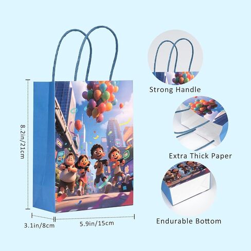 أكياس هدايا لعبة Kauai Sun 16PCS ، أربعة تصميمات فريدة من نوعها حقائب جيدة للبنين فتيات الأطفال ، والألعاب. in Kuwait