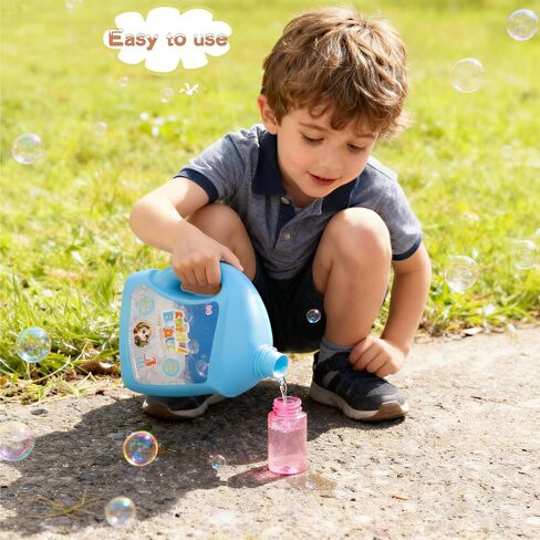 SHCKE Bubble Machine ترقية منفاخ فقاعة مع اثنين من المعجبين ، 20000+ فقاعات في الدقيقة للأطفال صانع الفقاعات التلقائي الذي تديره المكون الإضافي أو البطاريات لحفلة عيد ميلاد داخلية في الهواء الطلق in Kuwait