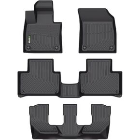 HAFIDI® Floor Mats & Cargo Liner Set Fit for 2020-2024 2025 Mercedes Benz GLE丨GLE 350丨GLE 450 (No for Coupe) All Weather Protection TPE Anti-Slip Car Full Set Floor Liners Custom Accessories - Black in Kuwait