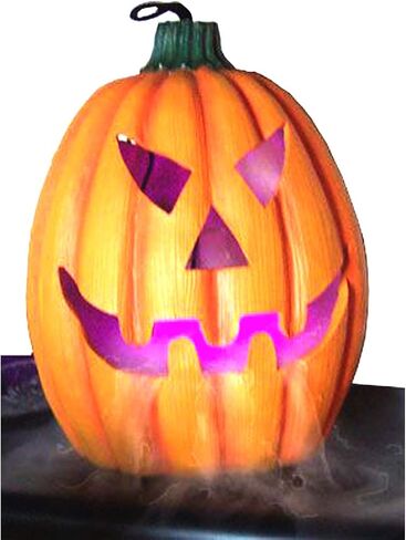 Akeydeco Halloween Party Mist Maker,Ultrasonic Water Pond Fountain Fogger 12 LED Red Yellow and Blue Light Flashes Aluminum Atomizer Air Humidifier for and Rockery Fish Tank Vase Birdbath Deco in Kuwait