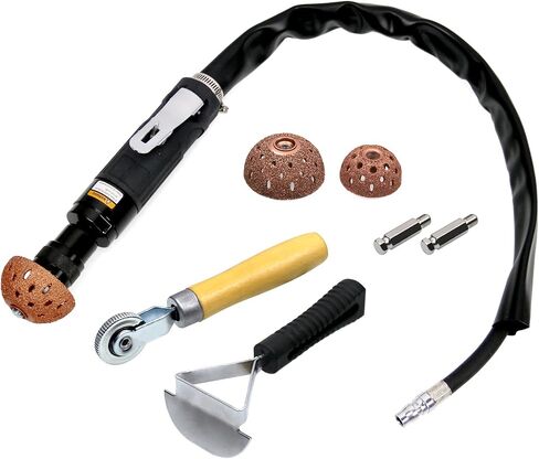RYANSTAR RACING 2500 دورة في الدقيقة منخفضة السرعة الهواء الإطارات العازلة طقم إصلاح الإطارات تلميع تنظيف أداة هوائي التلقائي التلميع عجلة آلة الإطارات التصحيح أدوات العادم الخلفي in Kuwait