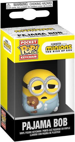 Funko Pop! Keychain: Minions: The Rise of Gru - Pet Rock Otto, Multicolor, 2 inches in Saudi Arabia