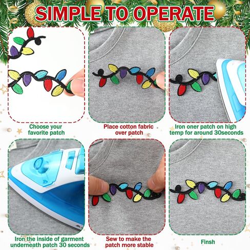 Tigeen 48 Pcs Pizza Iron on Patches Cute Pizza Bulk Embroidered Patches for Hats Clothes Repair Kit Sew on Applique DIY Accessory for Backpack Pants Jeans in Kuwait