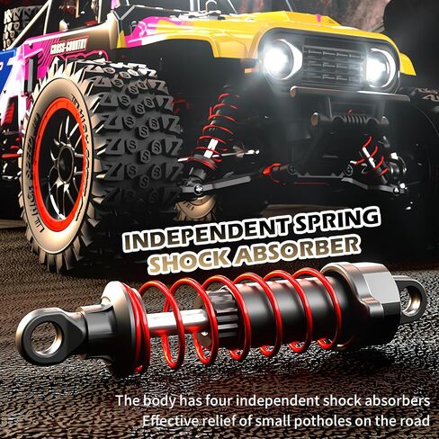 1/14 Brushless RC Cars for Adults, Fast Rc Car Max 36mph 4x4 Off-Road RC Truck with 2 Lipo Batteries, High Speed Remote Control Car with 35A Waterproof ESC, All Terrain Off-Road Truck in Saudi Arabia