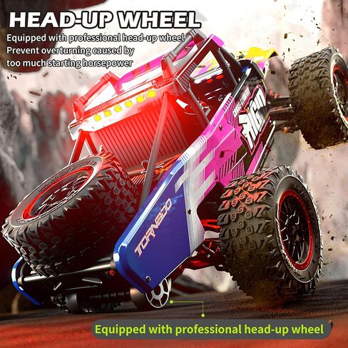 1/14 Brushless RC Cars for Adults, Fast Rc Car Max 36mph 4x4 Off-Road RC Truck with 2 Lipo Batteries, High Speed Remote Control Car with 35A Waterproof ESC, All Terrain Off-Road Truck in Saudi Arabia
