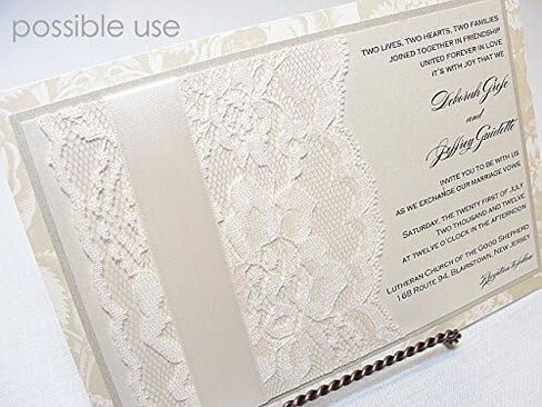HipGirl 20 Yards White Lace Ribbon for Crafts,Lace Fabric Ribbon for Gift Wrapping Supplies for Wedding Invitation, Cards, Present Decorations, Birthday Gift Package Wrapping. 2" Wide in Saudi Arabia