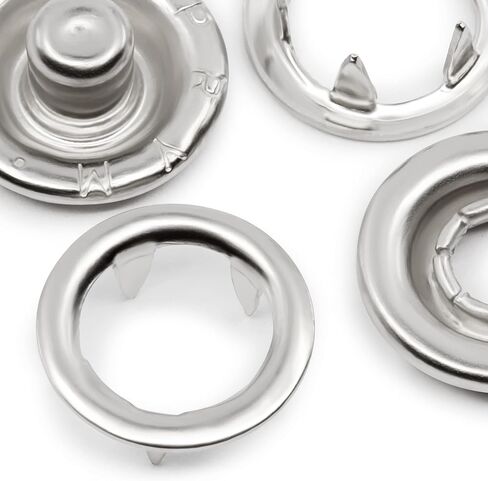 Dritz 16-9 Snap Fasteners, White, Size 16 (7/16-Inch) 7-Count in Saudi Arabia
