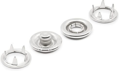 Dritz 16-9 Snap Fasteners, White, Size 16 (7/16-Inch) 7-Count in Saudi Arabia