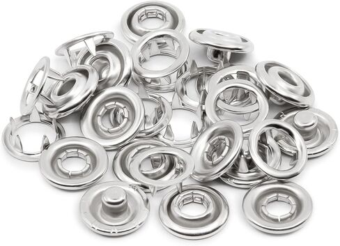 Dritz 16-9 Snap Fasteners, White, Size 16 (7/16-Inch) 7-Count in Saudi Arabia
