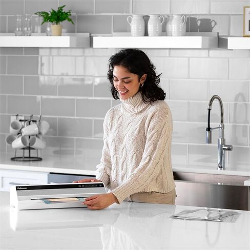 Fellowes Saturn 3i 125 Thermal Laminator Machine for Home or Office with Pouch Starter Kit, 12.5 inch, Fast Warm-Up, Jam-Free Design (5736601) in Kuwait