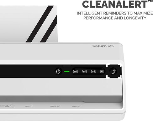 Fellowes Saturn 3i 125 Thermal Laminator Machine for Home or Office with Pouch Starter Kit, 12.5 inch, Fast Warm-Up, Jam-Free Design (5736601) in Kuwait
