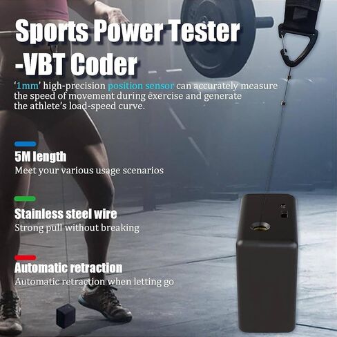 التشفير الخطي لرفع الأثقال والقفزات العمودية، وسرعة Vbt وتتبع الطاقة، مع 9 أوضاع اختبار، ودقة اكتشاف ± 1.0 مم، وشاشة رقمية في الوقت الحقيقي للتطبيق، و50 ساعة من عمر البطارية الطويل للغاية in Saudi Arabia