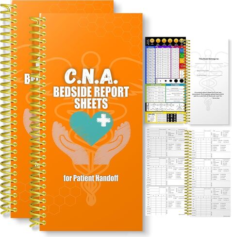 Nurse Essentials Report Book, Patient Templates Set of 2, Nursing Clinicals, Nurse Appreciation Gift for Nurses, Nursing Student Gift, and SBAR Nurse Report Book in Kuwait
