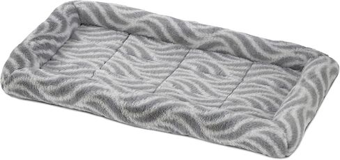 MidWest Homes for Pets QuiteTime Deluxe Wave Bolster Bed for Large Dogs; Easily Machine Wash and Dry; Gray; 42"; 40242-WVGY in Kuwait