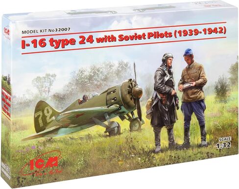 ICM ICM32001 1:32-I-16 Type 24, WWII Soviet Fighter in Saudi Arabia