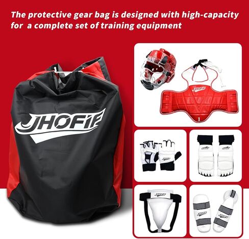 مجموعة سبارينج جير مكونة من 9 قطع للأطفال والشباب - معدات سبارينج التايكوندو مع قفازات الملاكمة، وأغطية الرأس، وواقي الصدر، ومعدات الملاكمة للكاراتيه، والكيك بوكسينغ، وتدريب الفنون القتالية المختلطة والمنافسة in Kuwait