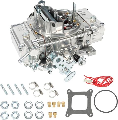 BR-67270 Carburetor 600 CFM/4150 Model/4-Barrel for Holley Quick Fuel Brawler Vacuum Secondary Electric Choke, Compatible with Corvette Dodge Ford Buick GMC Chrysler Plymouth Mercury in Kuwait
