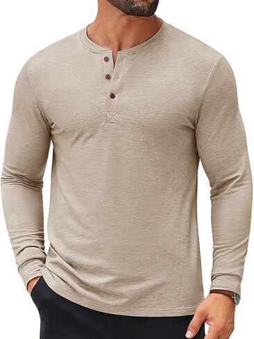قمصان Henley الخاصة بالرجال Coofandy in Kuwait