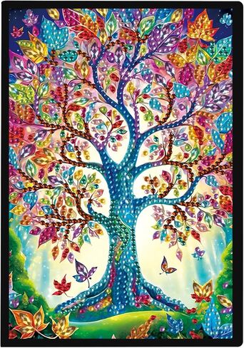 JISHSHAY Diamond Art Notebook Journal Diamond Painting Note Book Gem Art Sketchbook Gem Painting Blank Notebook Mosaic Kits for Adults Diary with Special Shape Drill 14.5×21cm/5.7×8.26in Fish Koi in Saudi Arabia