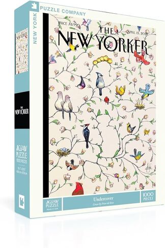 New York Puzzle Company - New Yorker تتمتع بالحياة - 1000 قطعة بانورامزو لليالي لعبة العائلة من قبل مارك أولريسكن in Kuwait