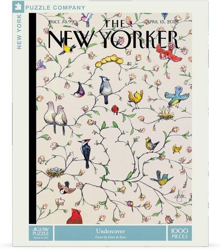 New York Puzzle Company - New Yorker تتمتع بالحياة - 1000 قطعة بانورامزو لليالي لعبة العائلة من قبل مارك أولريسكن in Kuwait