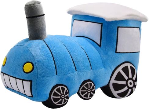 سيارة الشرطة الناعمة ذات الأبقار المحشوة لعبة Super Cute Blue Squad Squad Plushie هدايا ممتازة للأطفال أو حفلة عيد ميلاد 11 بوصة (سيارة الشرطة) in Kuwait