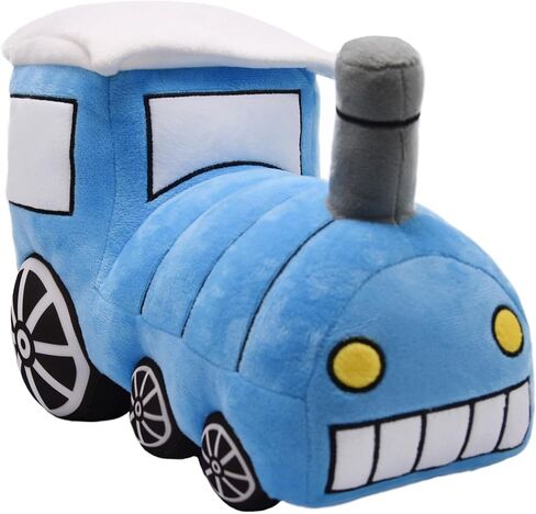 سيارة الشرطة الناعمة ذات الأبقار المحشوة لعبة Super Cute Blue Squad Squad Plushie هدايا ممتازة للأطفال أو حفلة عيد ميلاد 11 بوصة (سيارة الشرطة) in Kuwait